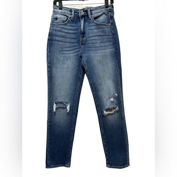 KanCan Distressed Jeans Size 5/26 - Picture 1 of 4